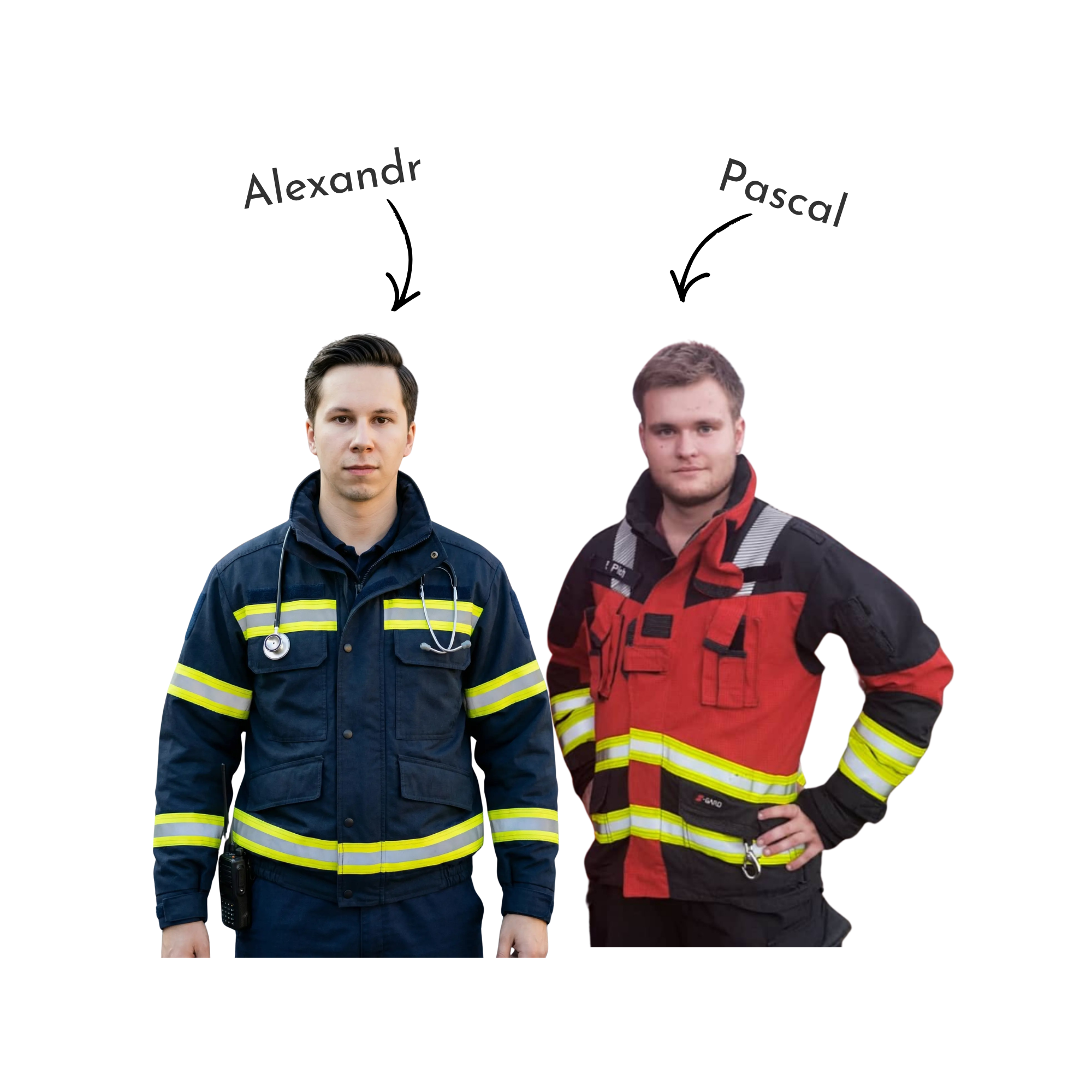 Alexandr Daniels und Pascal Piech
